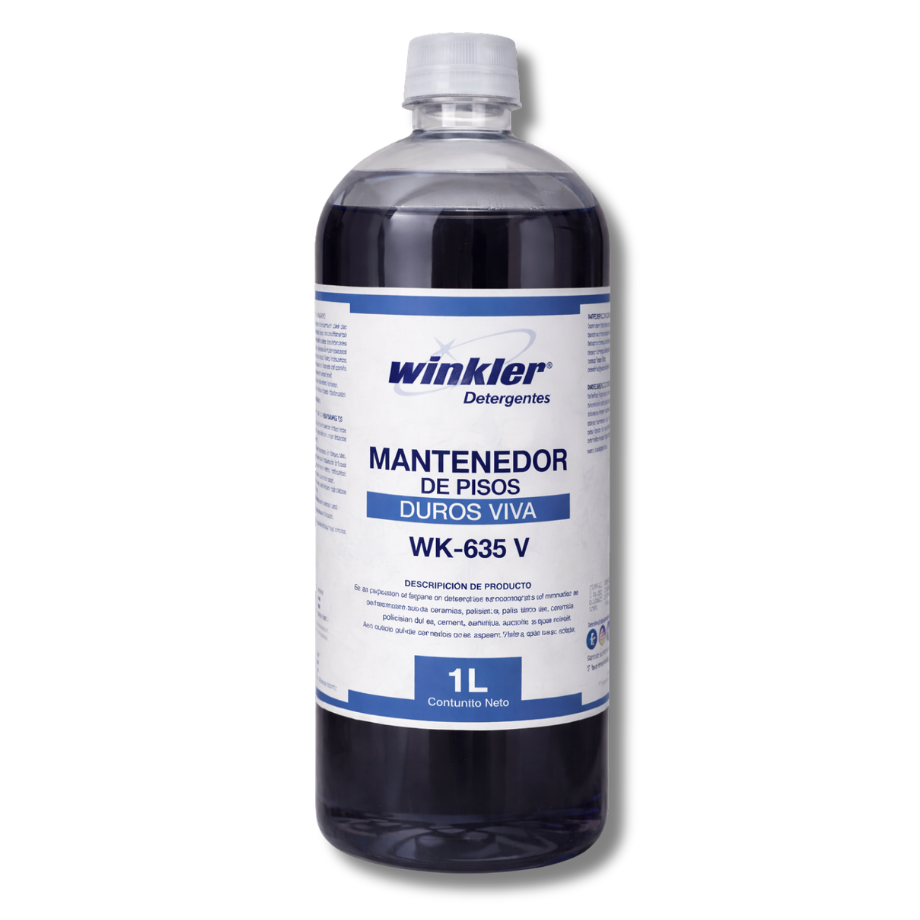MANTENEDOR DE PISOS DUROS LAVANDA ENVASE DE 1 LITRO WINKLER