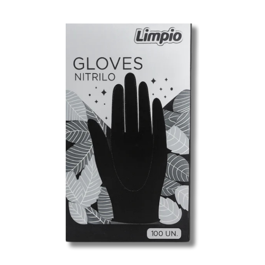 GUANTES DE NITRILO SINTÉTICO LIMPIO