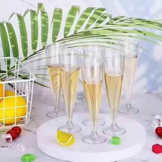 25 Copas De Champagne Copa Acrilico Copas Champaña 162ml