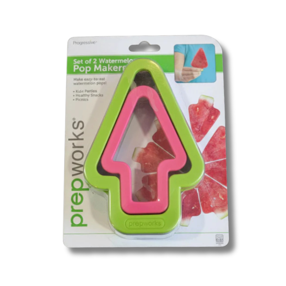 SET DE 2 MOLDES PARA PALETAS DE SANDÍA PREPWORKS