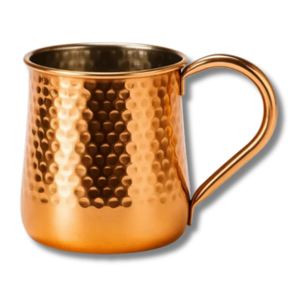 VASO MUG DE COBRE CON ASA Y BOMBILLA IRISH HOME