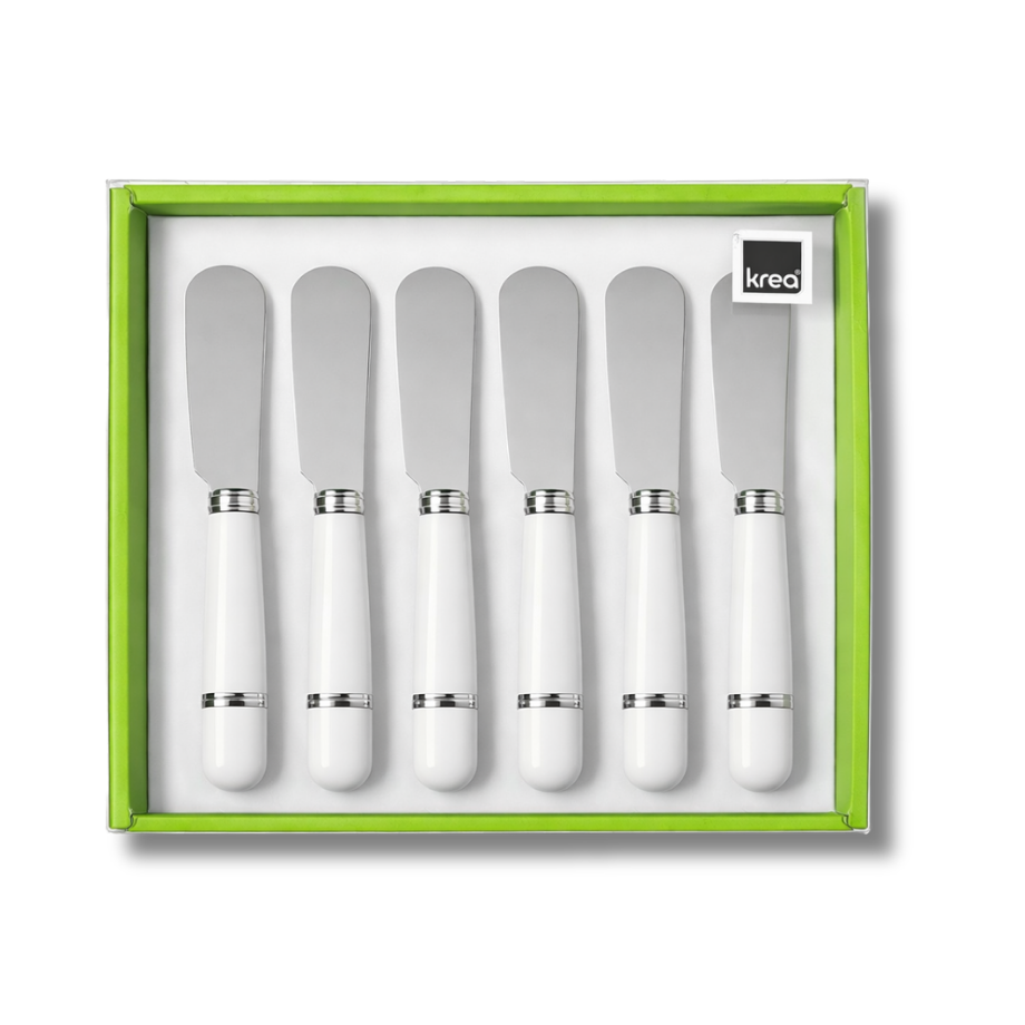 SET DE 6 CUCHILLOS PIQUEO KREA