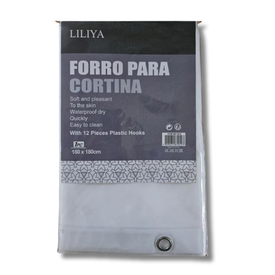 FORRO PARA CORTINA DE BAÑO LILIYA