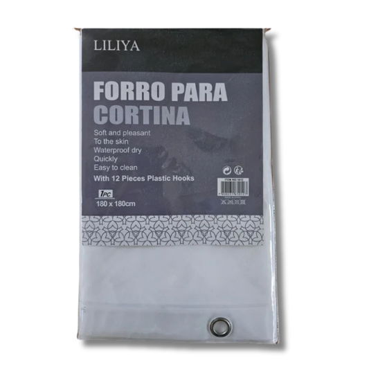 FORRO PARA CORTINA DE BAÑO LILIYA
