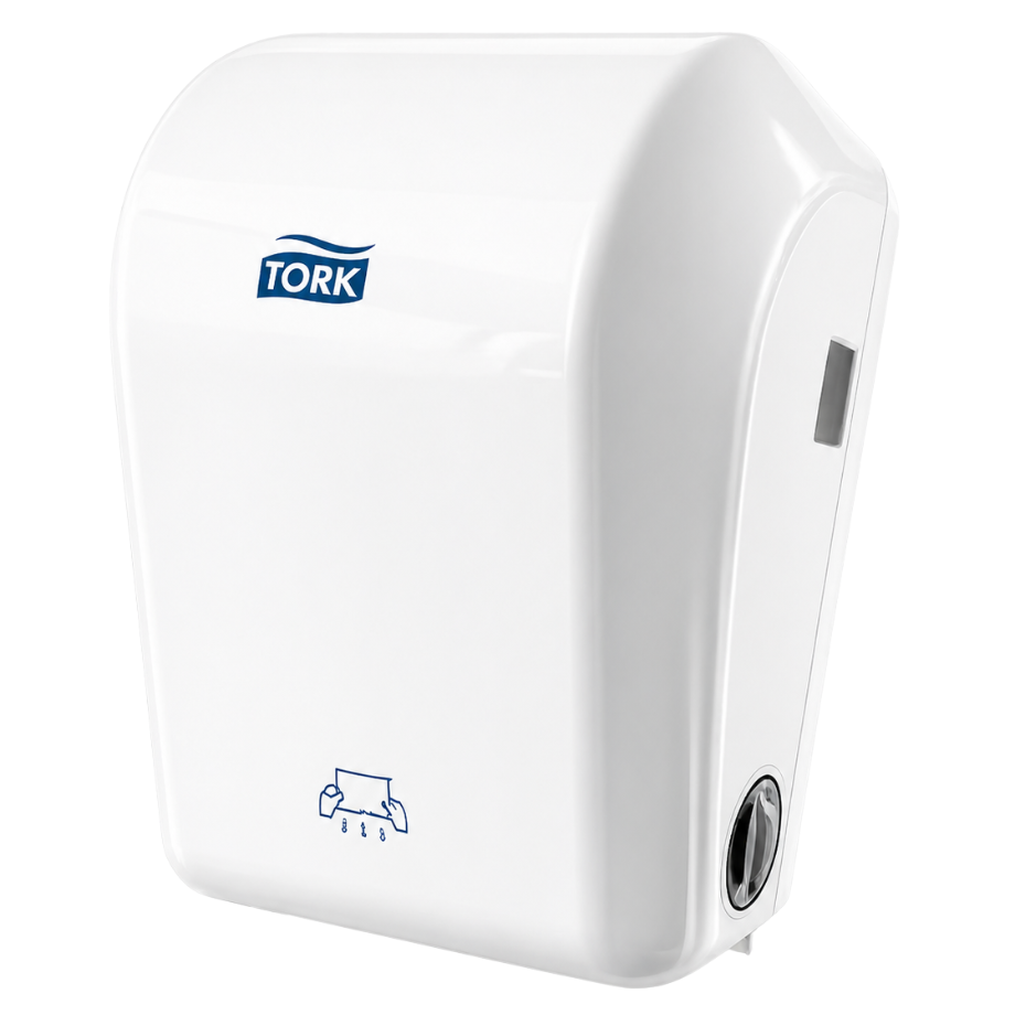 DISPENSADOR DE TOALLA DE PAPEL TORK CON CORTE AUTOMÁTICO