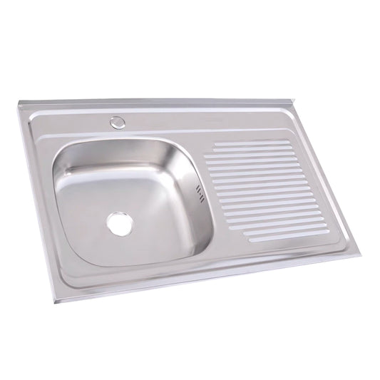 Lavaplatos de Sobreponer Splendid 800x500 mm Derecho para Monomando