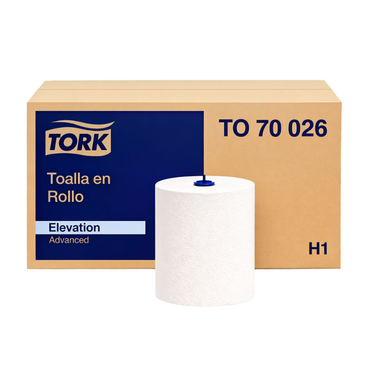 TOALLA DE PAPEL JUMBO TORK MATIC PREMIUM 6 ROLLOS 250 METROS