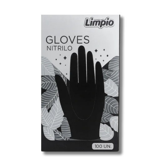 GUANTES DE NITRILO SINTÉTICO LIMPIO