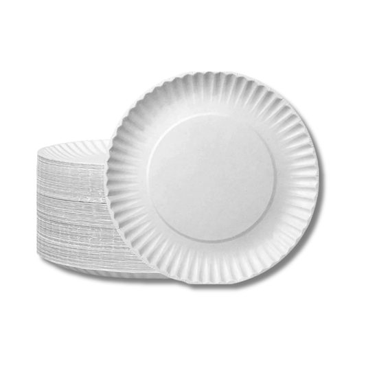 PLATOS DE CARTÓN DESECHABLES 15 CM