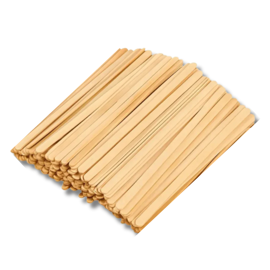 PALITOS DE MADERA PARA REVOLVER CAFÉ