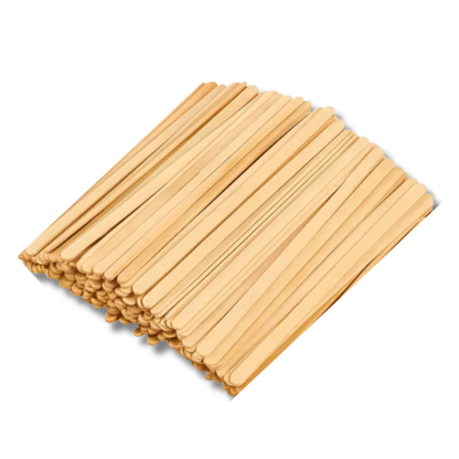 PALITOS DE MADERA PARA REVOLVER CAFÉ