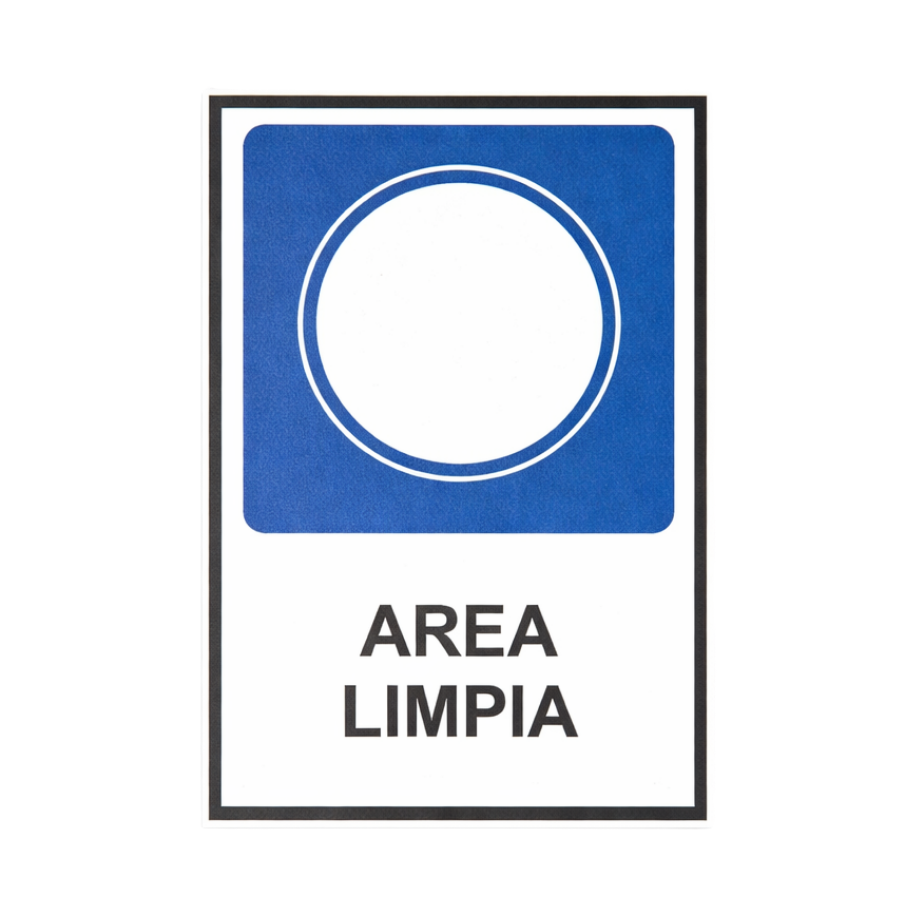 Señaléticas Área Limpia