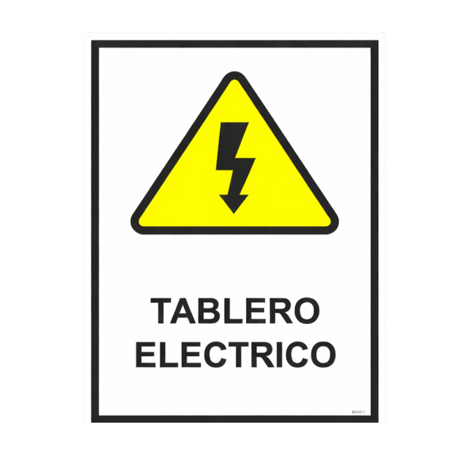 Señalética Tablero Eléctrico