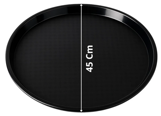 Bandeja Antideslizante De Garzón Redonda 45cm Restaurante