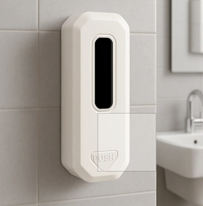Dispensador De jabón Liquido Rellenable plástico Pared 500ml