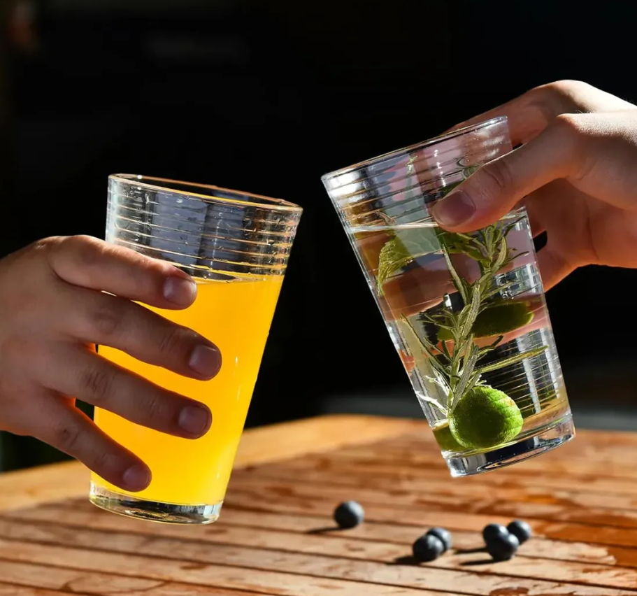 Vaso Cervecero Reutilizables Acrilico Vaso Plastico 350ml