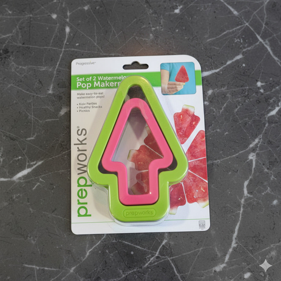 Set de 2 Moldes Para Paletas De Sandía - Prepworks