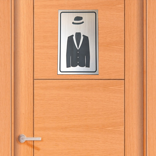 Señalética Baño Hombre – estilo vintage