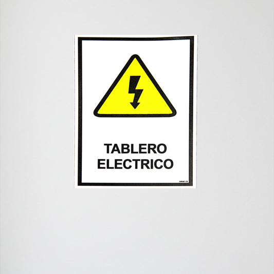 Señalética Tablero Eléctrico